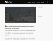 Tablet Screenshot of ecotest.us