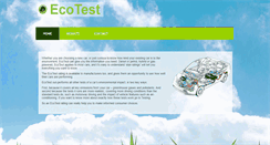 Desktop Screenshot of ecotest.eu