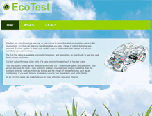 Tablet Screenshot of ecotest.eu